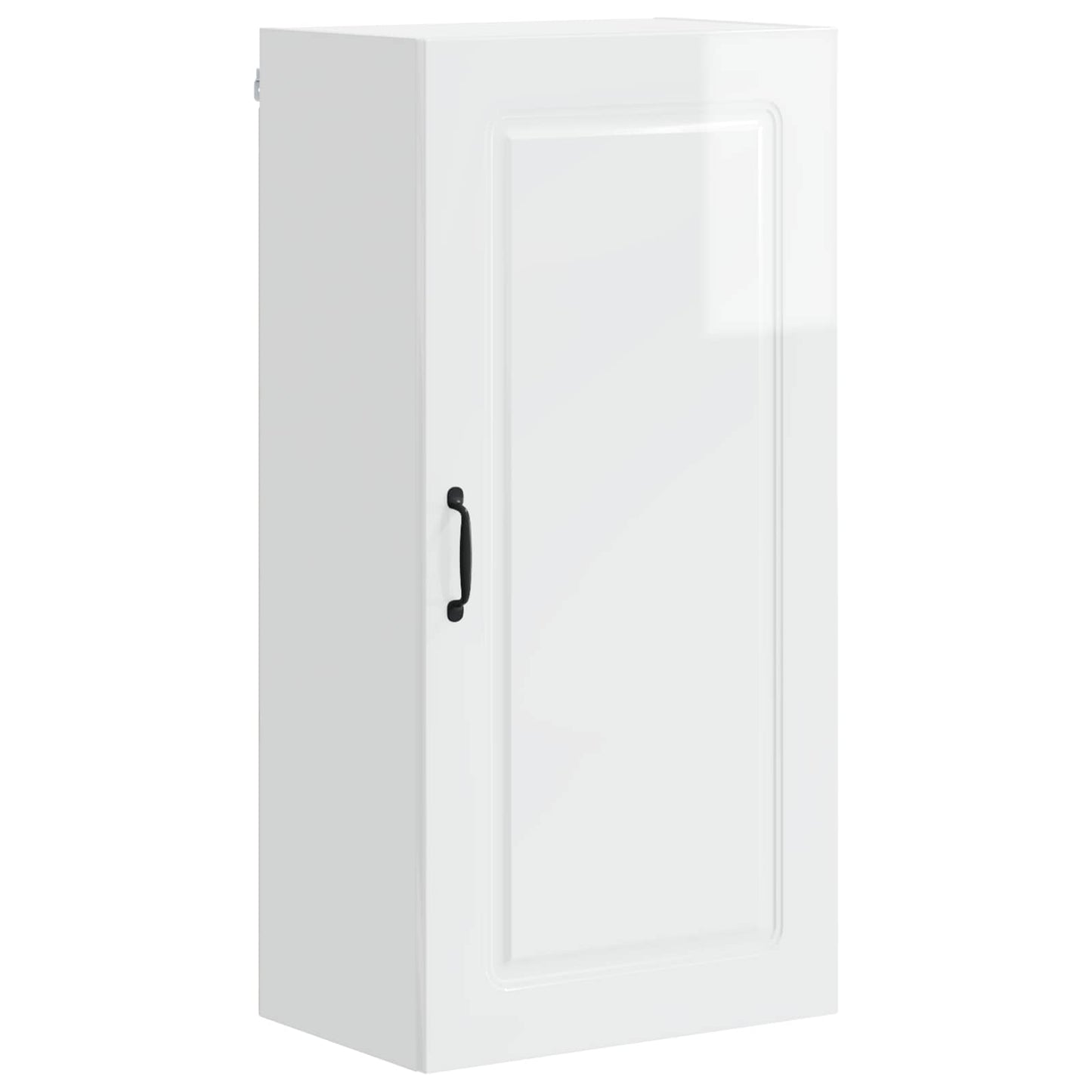 vidaXL Küchenschrank Kalmar Hochglanz Weiß 50 x 31 x 100 cm