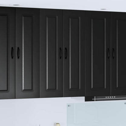 vidaXL Küchenschrank Kalmar Schwarz 60 x 31 x 100 cm Holzwerkstoff