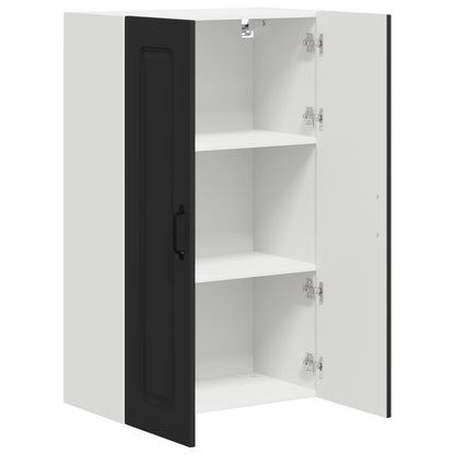 vidaXL Küchenschrank Kalmar Schwarz 60 x 31 x 100 cm Holzwerkstoff