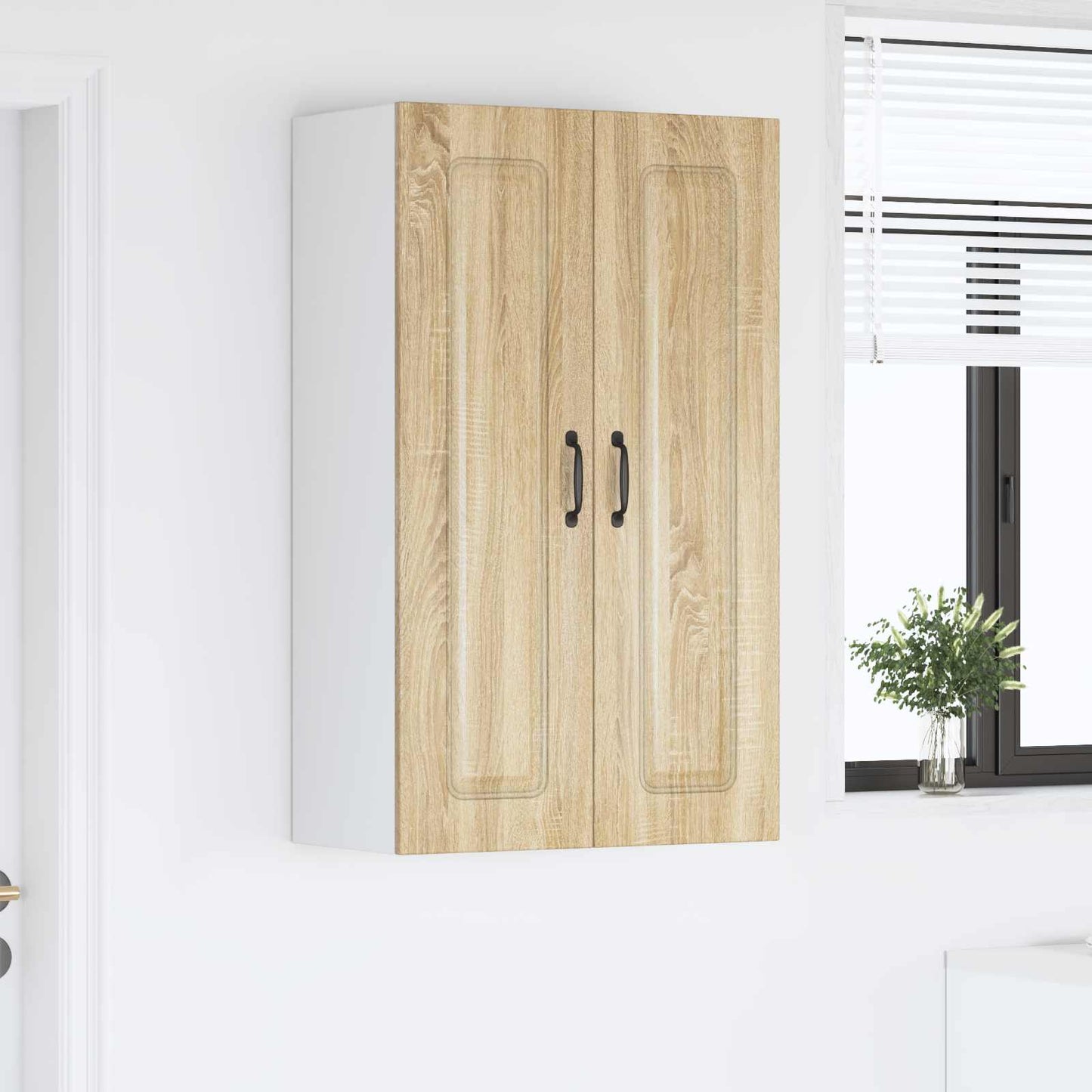 vidaXL Küchenschrank mit Speicher Kalmar Sonoma-Eiche 60 x 31 x 100 cm