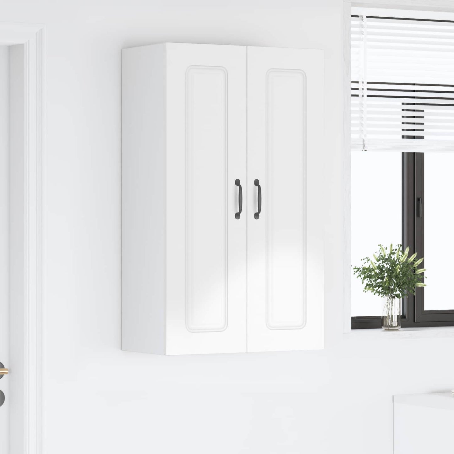 Küchenschrank Kalmar Hochglanz Weiß 60 x 31 x 100 cm