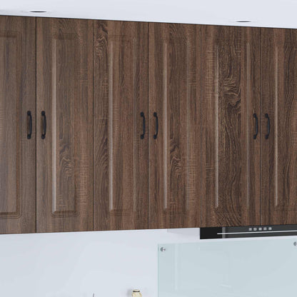 vidaXL Küchenschrank Kalmar Braun Eichen-Optik 60 x 31 x 100 cm