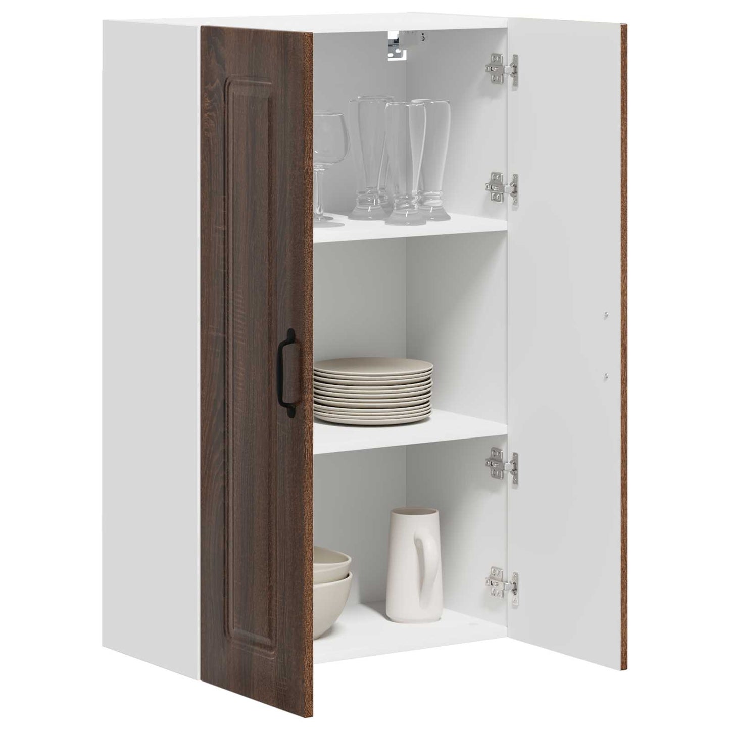 vidaXL Küchenschrank Kalmar Braun Eichen-Optik 60 x 31 x 100 cm