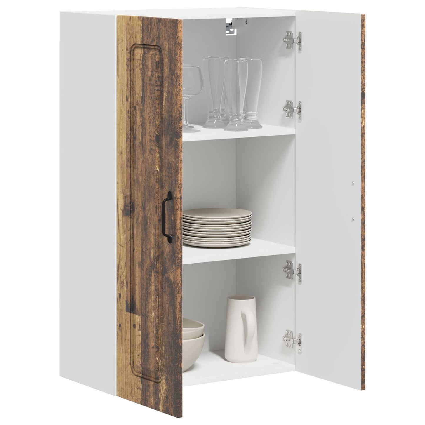 vidaXL Küchenschrank Kalmar Altholz 60 x 31 x 100 cm Holzwerkstoff