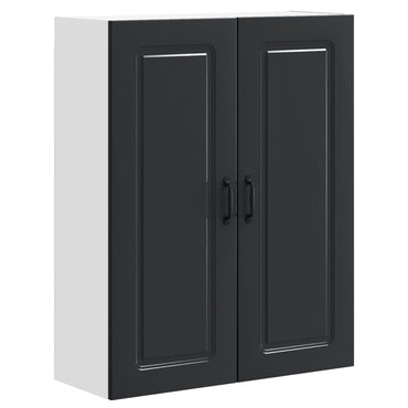 vidaXL Küchenschrank Kalmar Schwarz 80 x 31 x 100 cm Holzwerkstoff