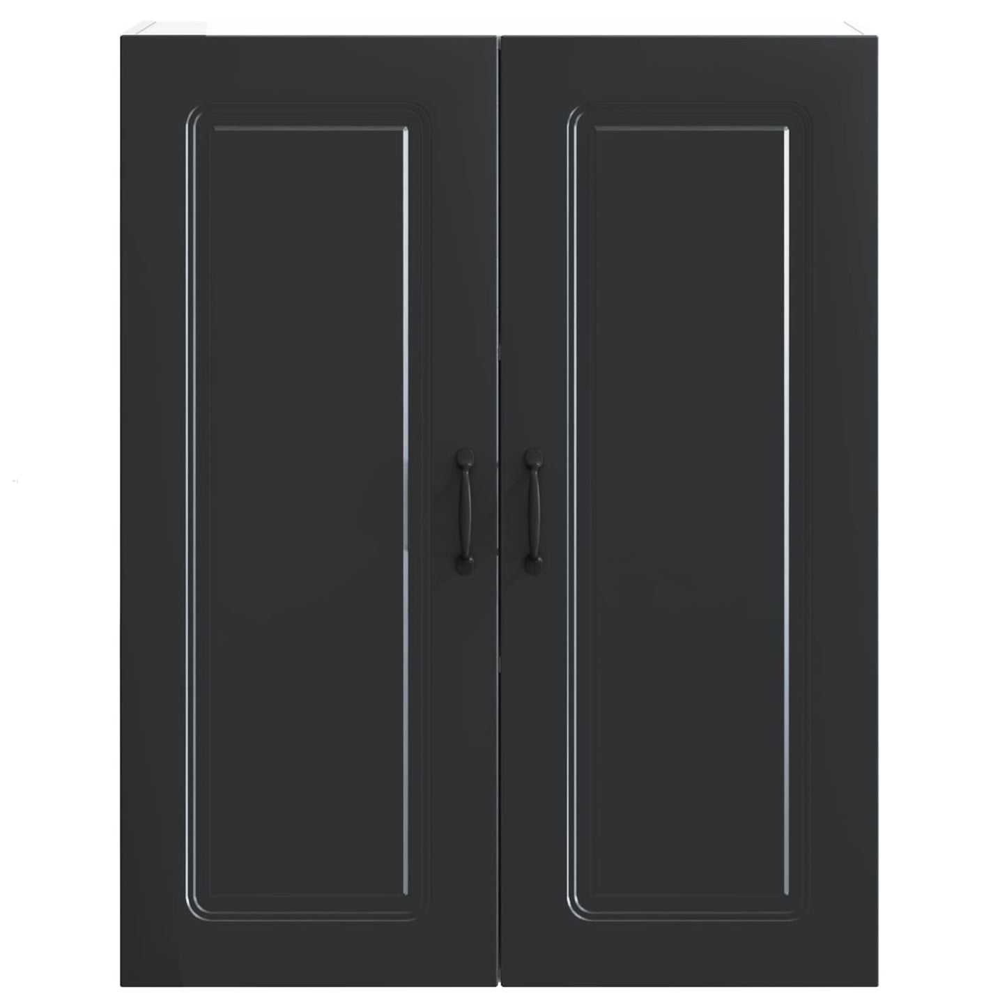 vidaXL Küchenschrank Kalmar Schwarz 80 x 31 x 100 cm Holzwerkstoff