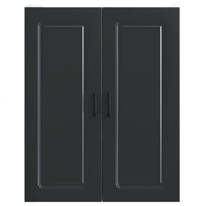 vidaXL Küchenschrank Kalmar Schwarz 80 x 31 x 100 cm Holzwerkstoff
