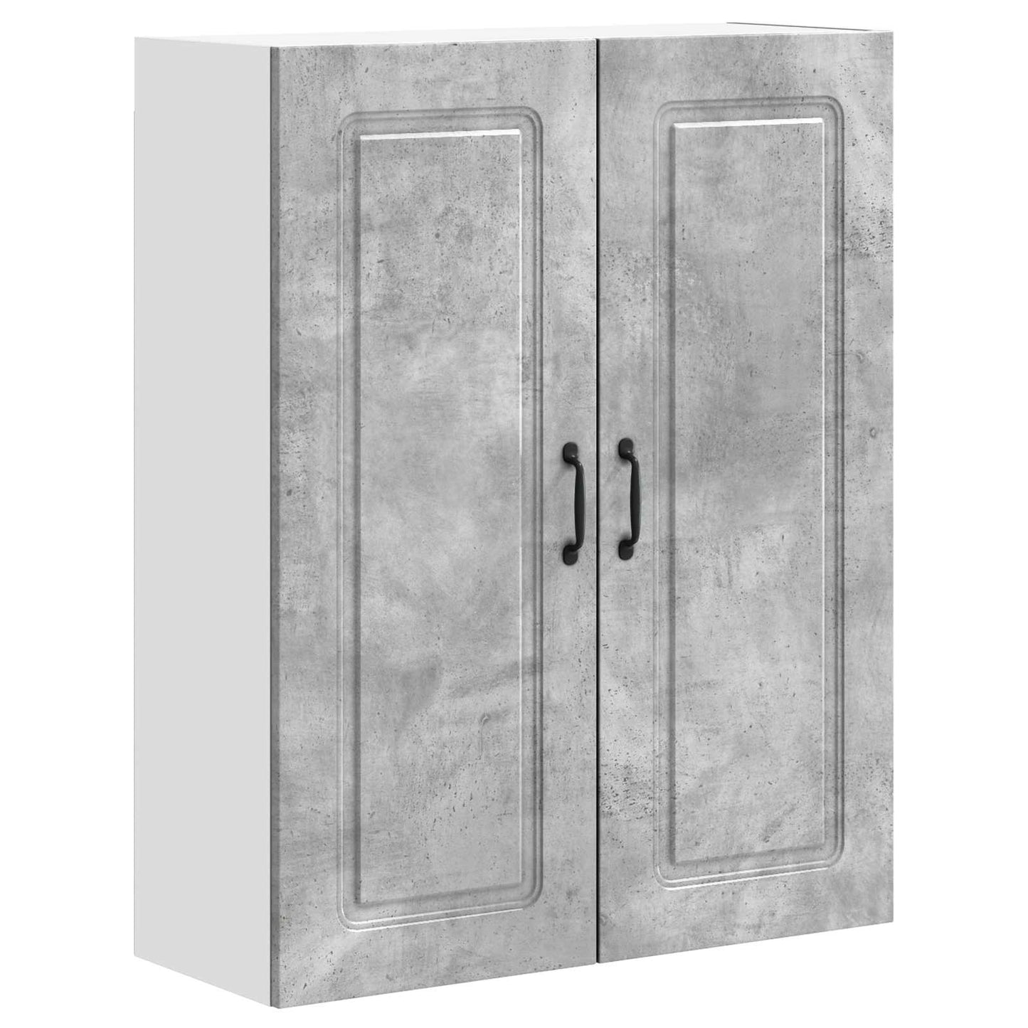 vidaXL Küchenschrank Kalmar Beton Grau 80 x 31 x 100 cm Holzwerkstoff