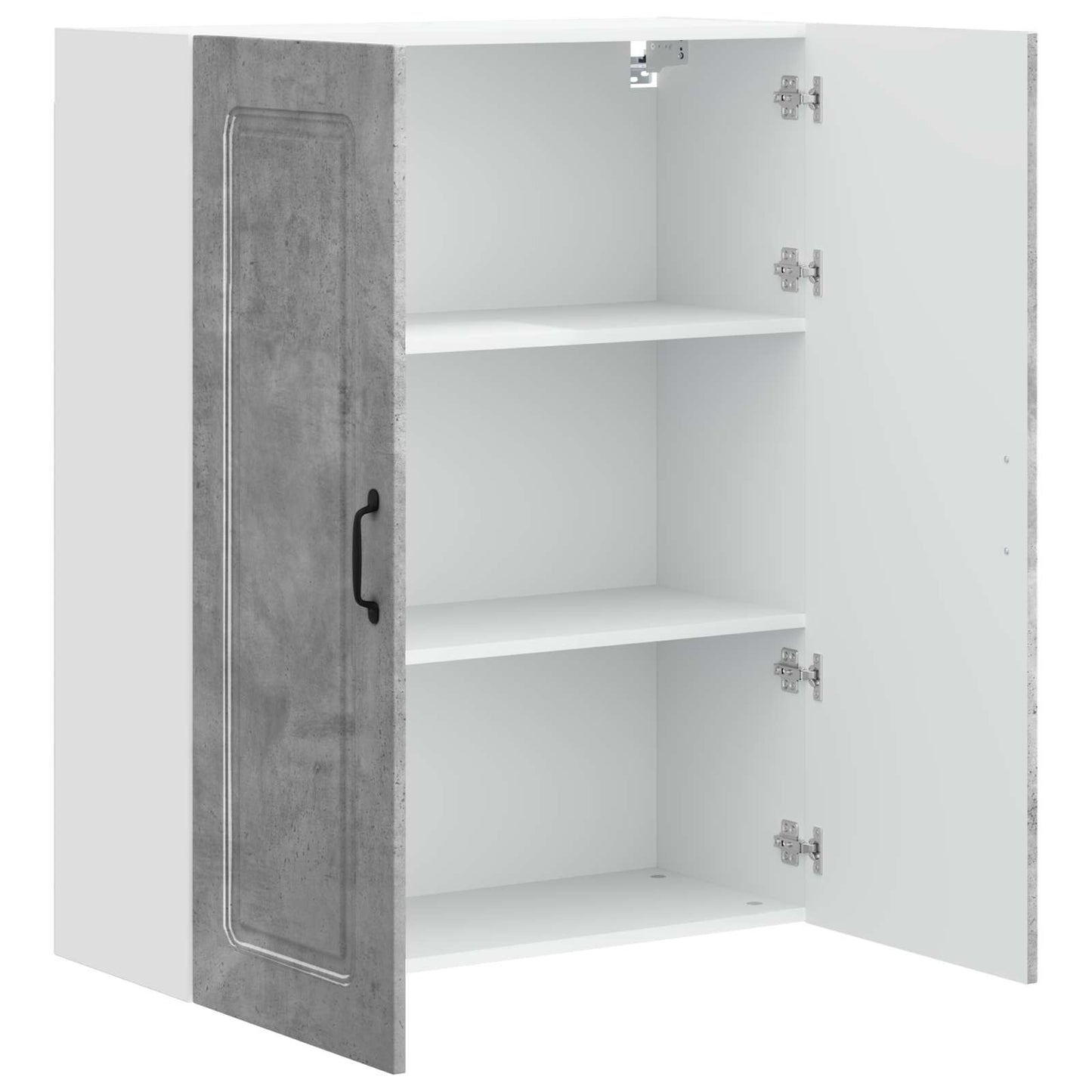 vidaXL Küchenschrank Kalmar Beton Grau 80 x 31 x 100 cm Holzwerkstoff