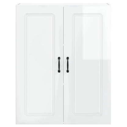 Küchenschrank Kalmar Hochglanz Weiß 80 x 31 x 100 cm