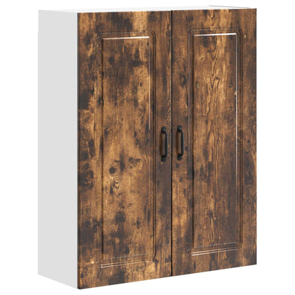 vidaXL Küchenschrank Kalmar Geräucherte Eiche 80 x 31 x 100 cm