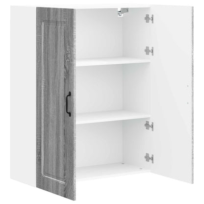 vidaXL Küchenschrank Kalmar Graues Sonoma 80 x 31 x 100 cm
