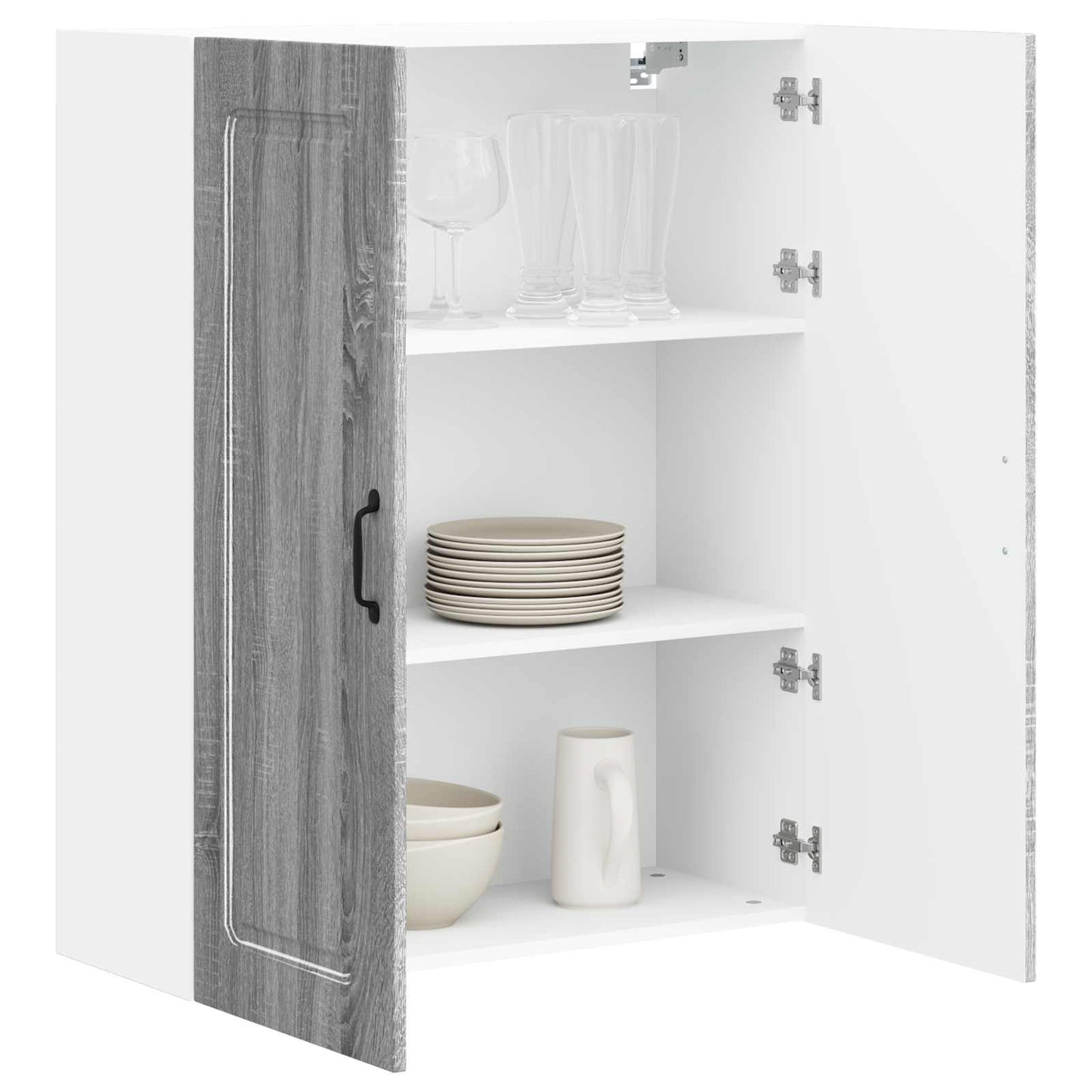 vidaXL Küchenschrank Kalmar Graues Sonoma 80 x 31 x 100 cm