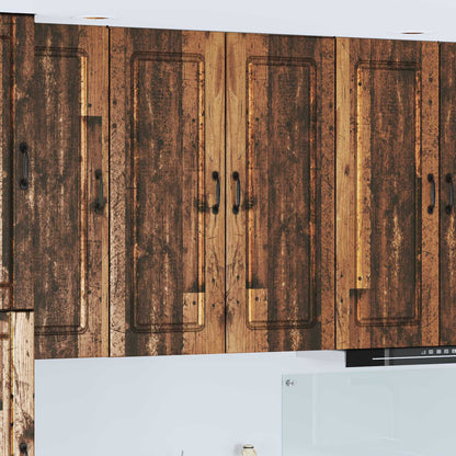 vidaXL Küchenschrank Kalmar Altholz 80 x 31 x 100 cm Holzwerkstoff