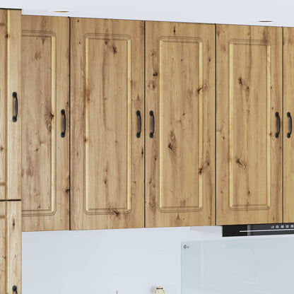 vidaXL Armoire de cuisine Kalmar en chêne artisan 80 x 31 x 100 cm