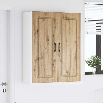 vidaXL Armoire de cuisine Kalmar en chêne artisan 80 x 31 x 100 cm