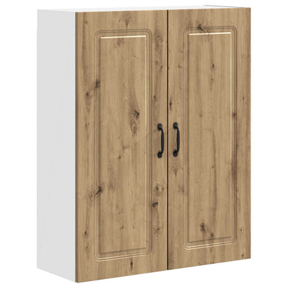 vidaXL Armoire de cuisine Kalmar en chêne artisan 80 x 31 x 100 cm
