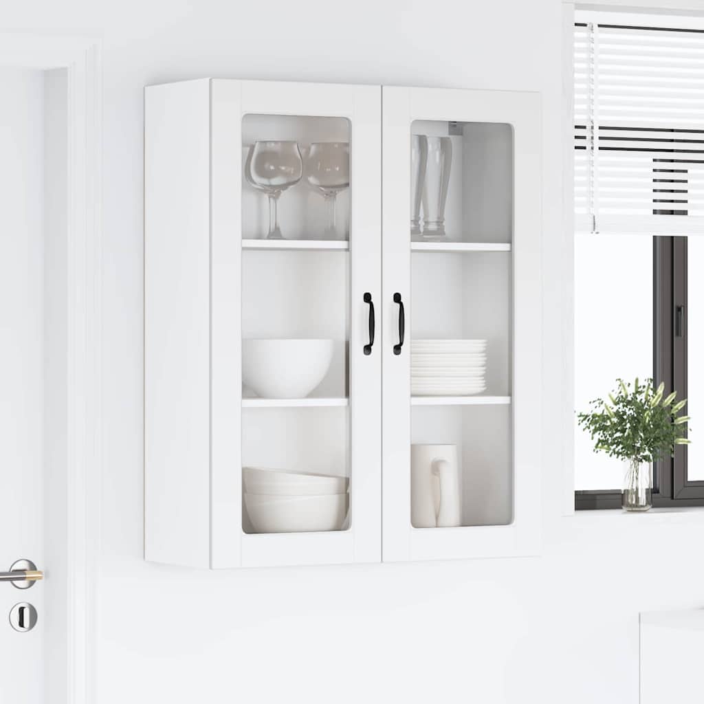 vidaXL Küchenschrank Kalmar Weiß 80 x 31 x 100 cm Holzwerkstoff