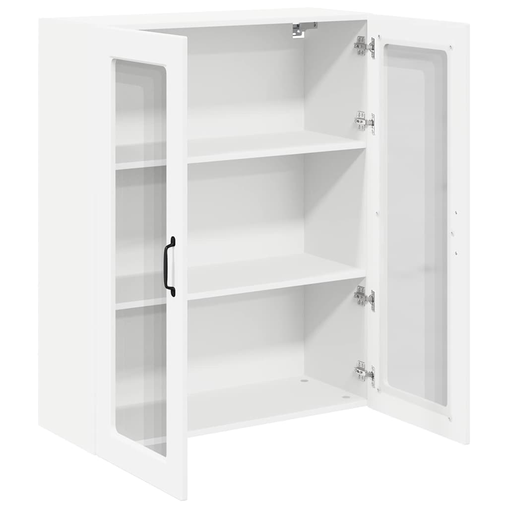 vidaXL Küchenschrank Kalmar Weiß 80 x 31 x 100 cm Holzwerkstoff