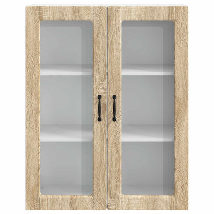 vidaXL Küchenschrank mit Speicher Kalmar Sonoma-Eiche 80 x 31 x 100 cm