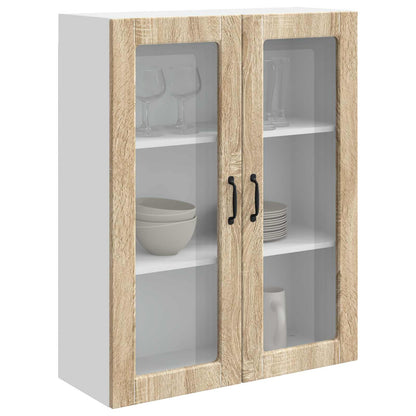 vidaXL Küchenschrank mit Speicher Kalmar Sonoma-Eiche 80 x 31 x 100 cm