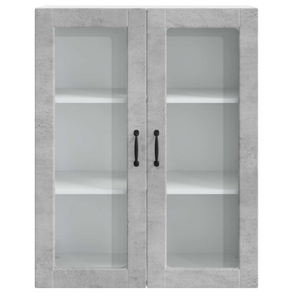 vidaXL Küchenschrank Kalmar Beton Grau 80 x 31 x 100 cm Holzwerkstoff