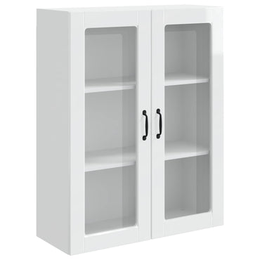 vidaXL Küchenschrank Kalmar Hochglanz Weiß 80 x 31 x 100 cm