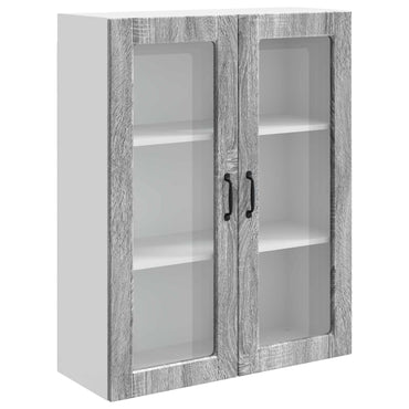 vidaXL Küchenschrank Kalmar Graues Sonoma 80 x 31 x 100 cm
