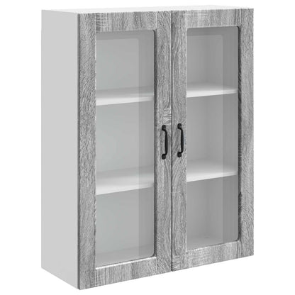 vidaXL Küchenschrank Kalmar Graues Sonoma 80 x 31 x 100 cm