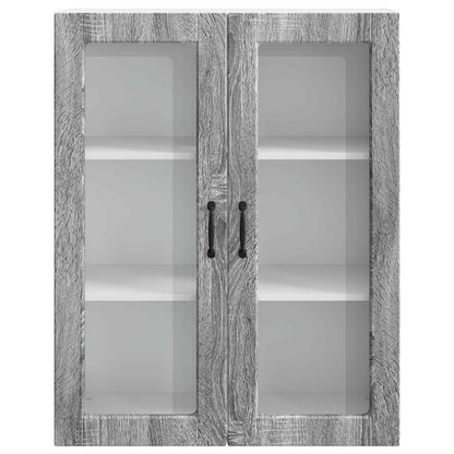 vidaXL Küchenschrank Kalmar Graues Sonoma 80 x 31 x 100 cm