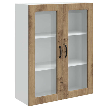 vidaXL Küchenschrank Kalmar Artisan-Eiche 80 x 31 x 100 cm