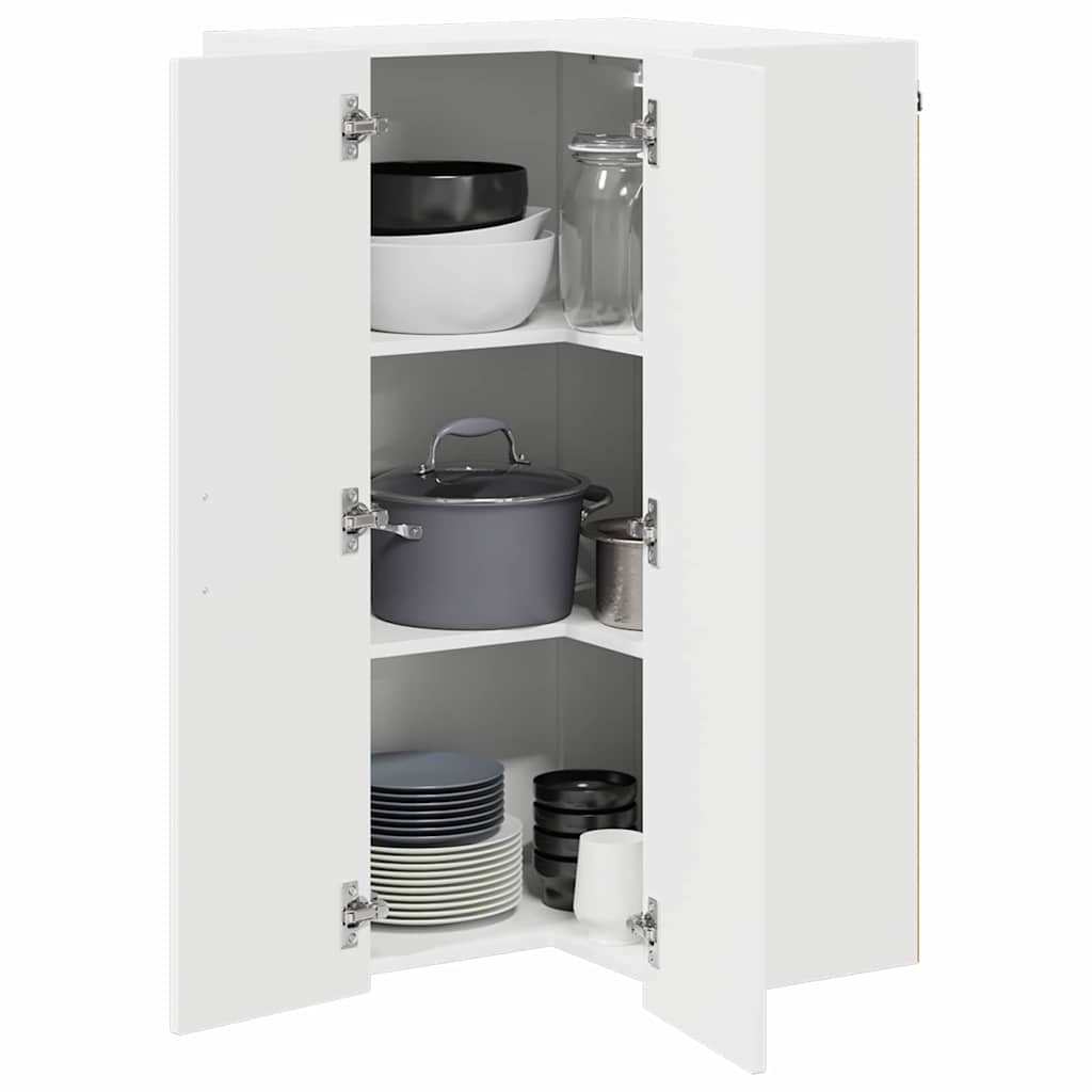 vidaXL Küchenschrank Kalmar Weiß 57 x 57 x 100 cm Holzwerkstoff