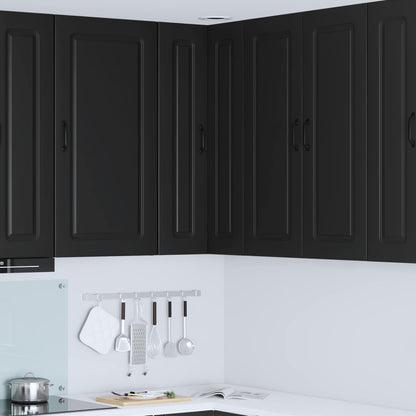 vidaXL Küchenschrank Kalmar Schwarz 57 x 57 x 100 cm Holzwerkstoff