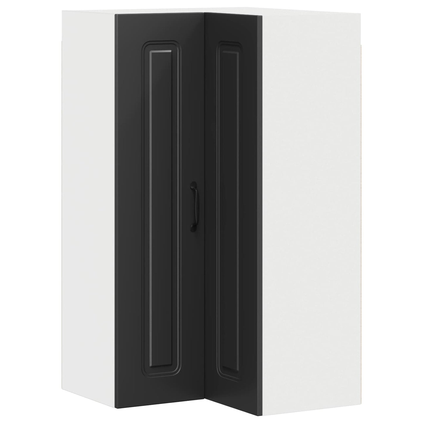 vidaXL Küchenschrank Kalmar Schwarz 57 x 57 x 100 cm Holzwerkstoff