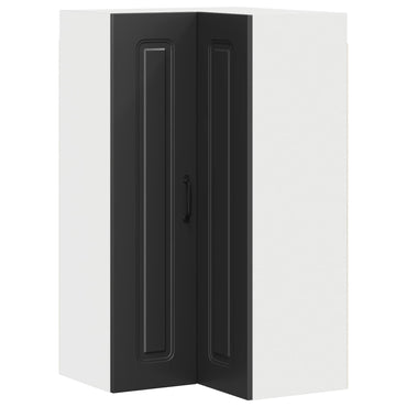 vidaXL Küchenschrank Kalmar Schwarz 57 x 57 x 100 cm Holzwerkstoff