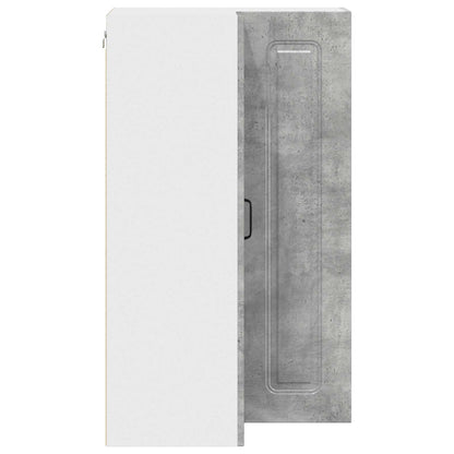 vidaXL Küchenschrank Kalmar Beton Grau 57 x 57 x 100 cm Holzwerkstoff