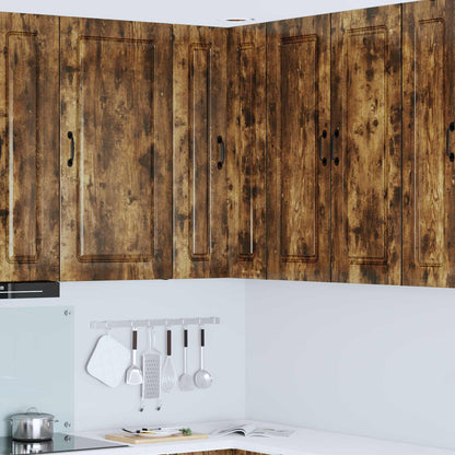 vidaXL Küchenschrank Kalmar Geräucherte Eiche 57 x 57 x 100 cm