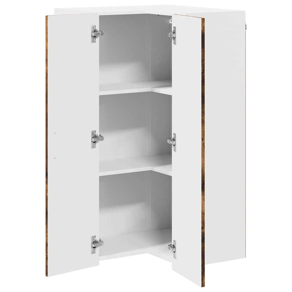 vidaXL Küchenschrank Kalmar Geräucherte Eiche 57 x 57 x 100 cm
