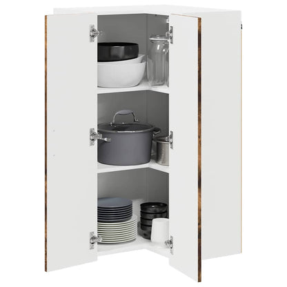vidaXL Küchenschrank Kalmar Geräucherte Eiche 57 x 57 x 100 cm