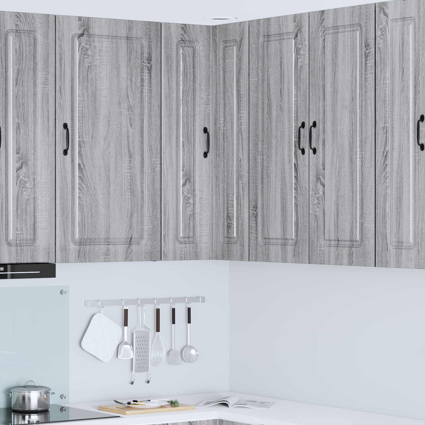 vidaXL Küchenschrank Kalmar Graues Sonoma 57 x 57 x 100 cm