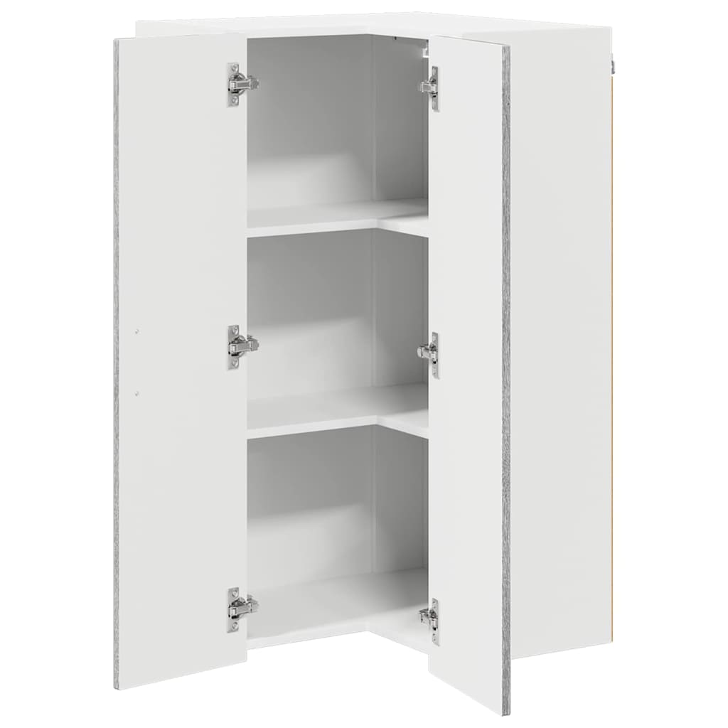 vidaXL Küchenschrank Kalmar Graues Sonoma 57 x 57 x 100 cm