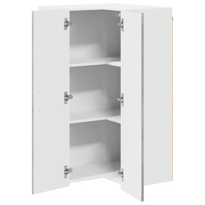 vidaXL Küchenschrank Kalmar Graues Sonoma 57 x 57 x 100 cm