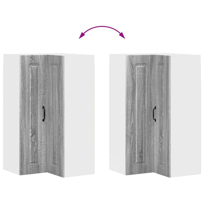 vidaXL Küchenschrank Kalmar Graues Sonoma 57 x 57 x 100 cm