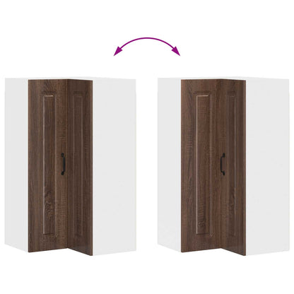 vidaXL Küchenschrank Kalmar Braun Eichen-Optik 57 x 57 x 100 cm