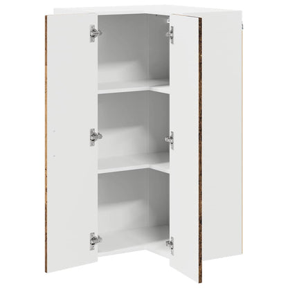 vidaXL Küchenschrank Kalmar Altholz 57 x 57 x 100 cm Holzwerkstoff