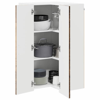vidaXL Küchenschrank Kalmar Altholz 57 x 57 x 100 cm Holzwerkstoff