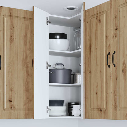 vidaXL Küchenschrank Kalmar Artisan-Eiche 57 x 57 x 100 cm