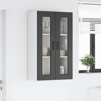 vidaXL Küchenschrank Kalmar Schwarz 60 x 31 x 100 cm Holzwerkstoff