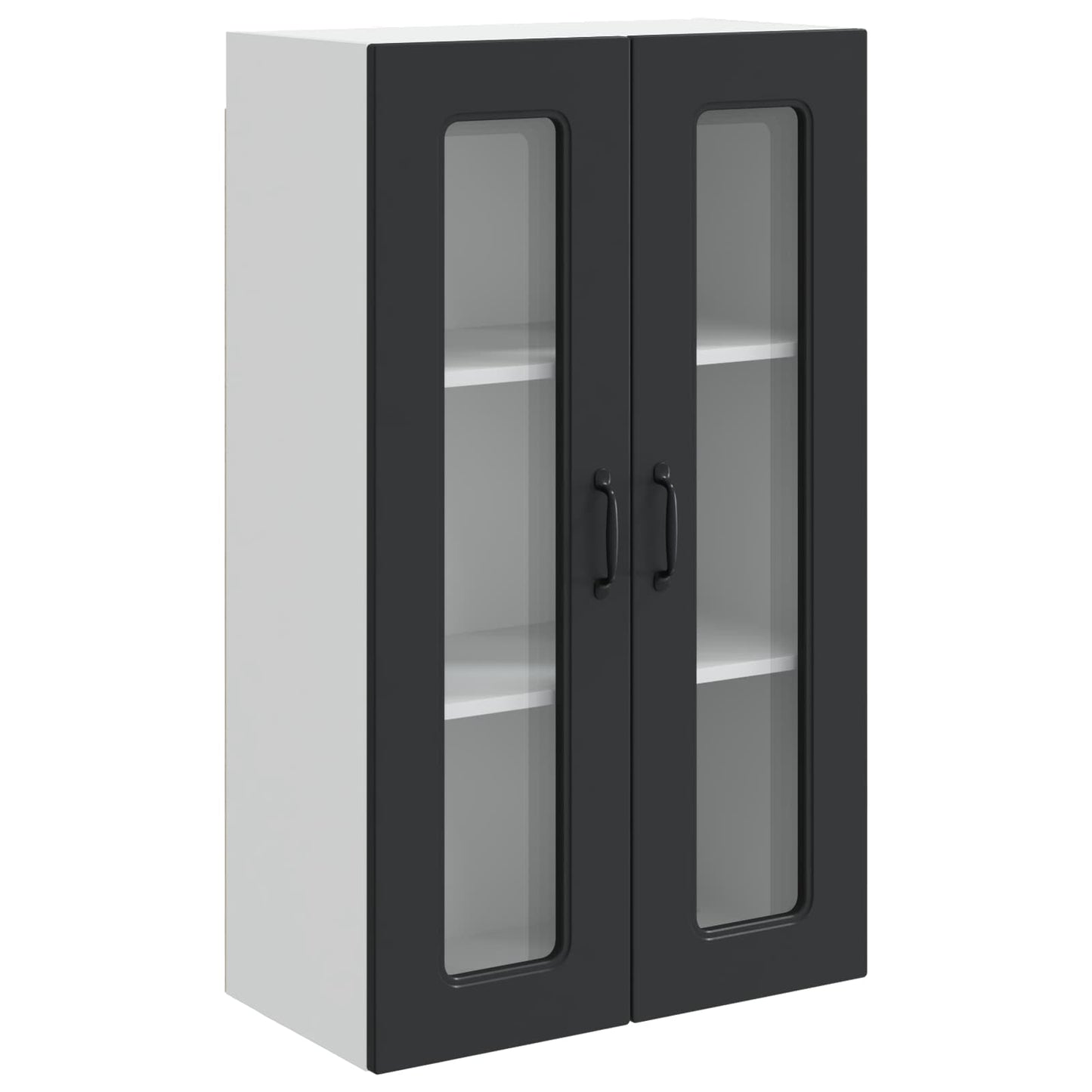 vidaXL Küchenschrank Kalmar Schwarz 60 x 31 x 100 cm Holzwerkstoff