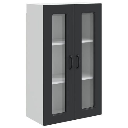 vidaXL Küchenschrank Kalmar Schwarz 60 x 31 x 100 cm Holzwerkstoff